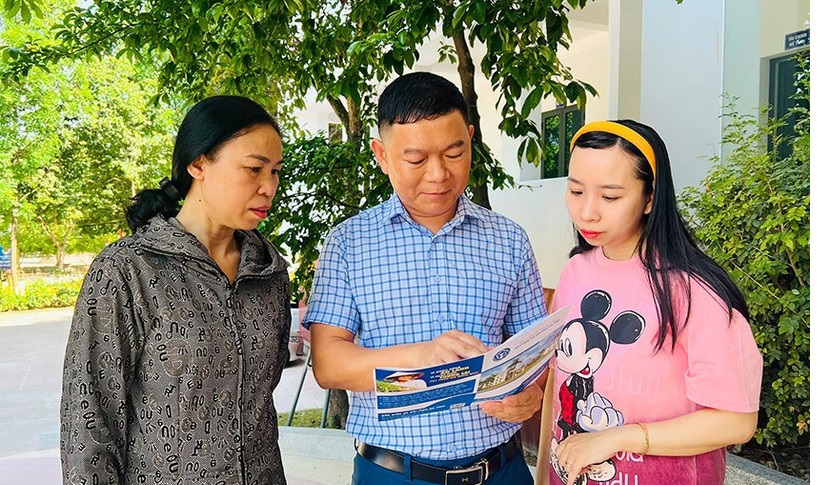 Anh Điện Xu&acirc;n Mỹ th&ocirc;ng tin những quy&nbsp;định mới về ch&iacute;nh s&aacute;ch hỗ trợ của Nh&agrave; nước với người tham gia BHXH tự nguyện.