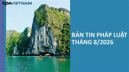 BẢN TIN PHÁP LUẬT THÁNG 8/2026