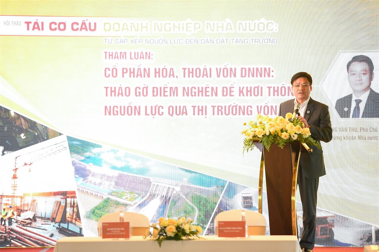 Thị trường chứng khoán là bệ đỡ cho cổ phần hóa doanh nghiệp nhà nước