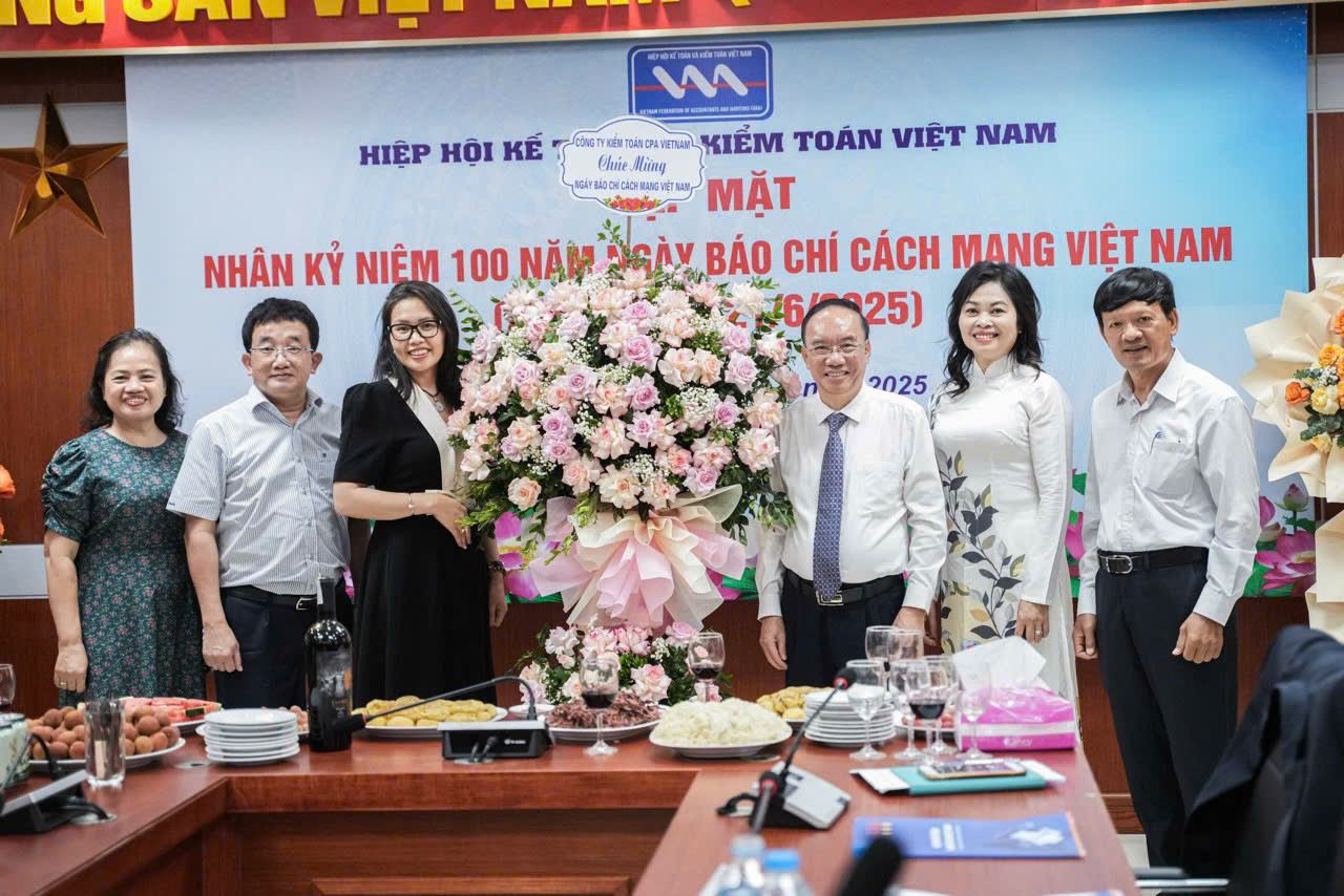 Đại diện CPA VIETNAM tham dự buổi gặp mặt kỷ niệm 100 năm Ngày Báo chí cách mạng Việt Nam