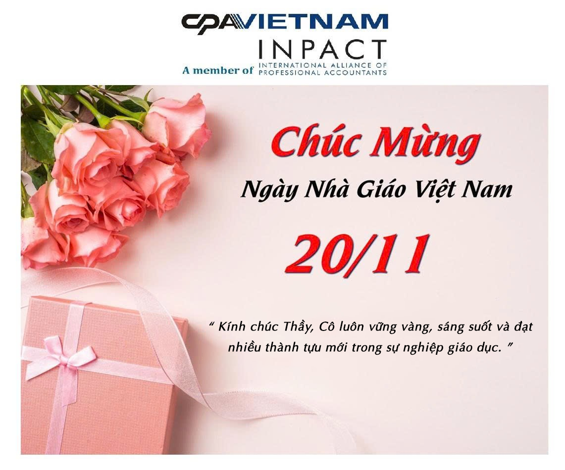 HAPPY VIETNAMESE TEACHERS’ DAY – NOVEMBER 20