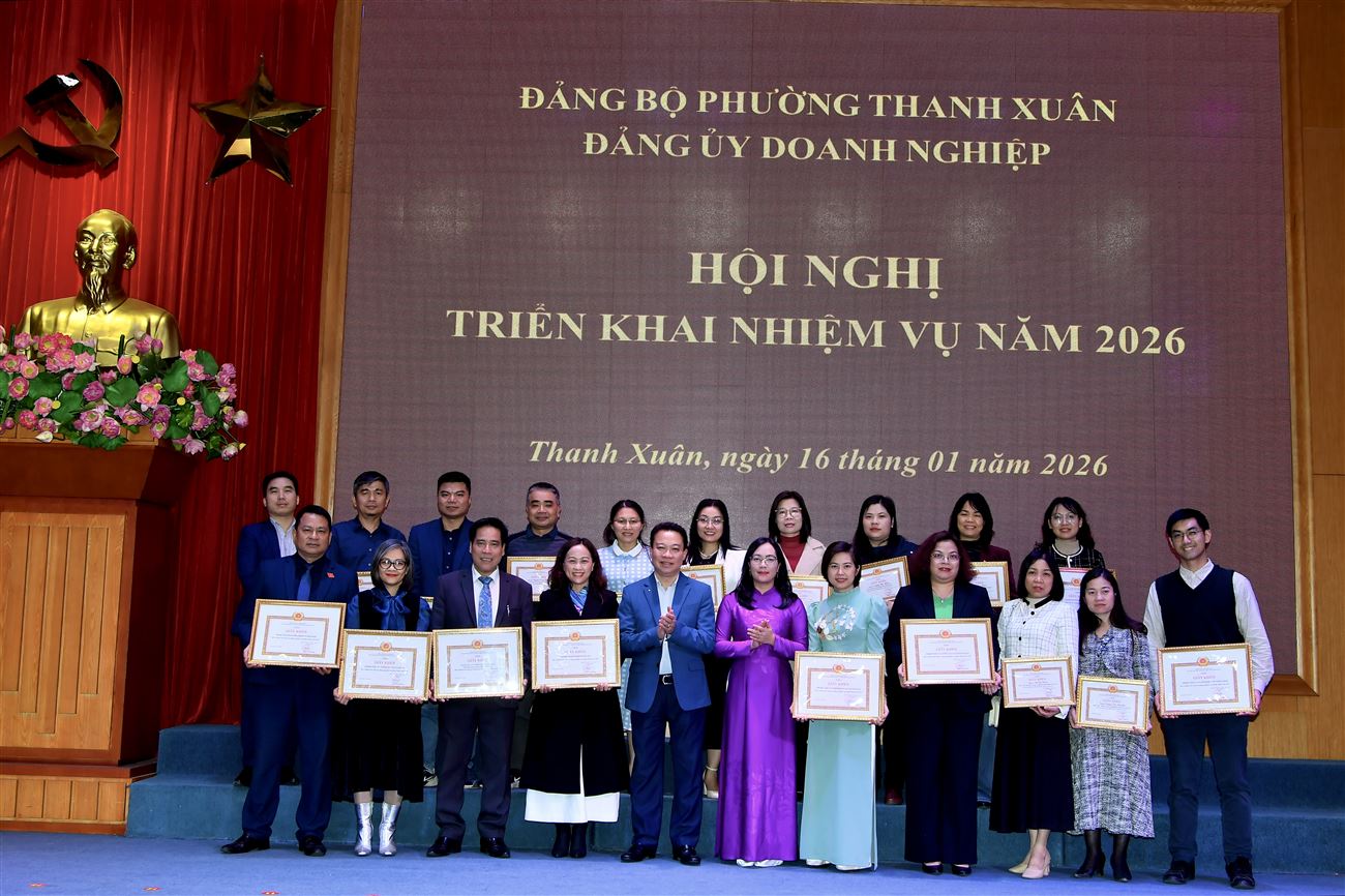 CPA VIETNAM Attends the 2026 Work Plan Implementation Conference of the Thanh Xuan Ward Enterprise Party Committee