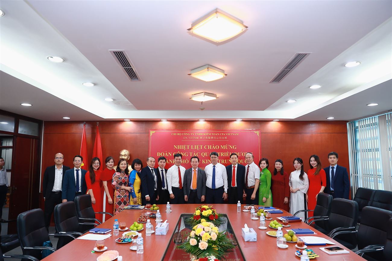 CPA VIETNAM nhiệt liệt chào mừng Đoàn công tác Quận Triều Dương, Thành phố Bắc Kinh, Trung Quốc.