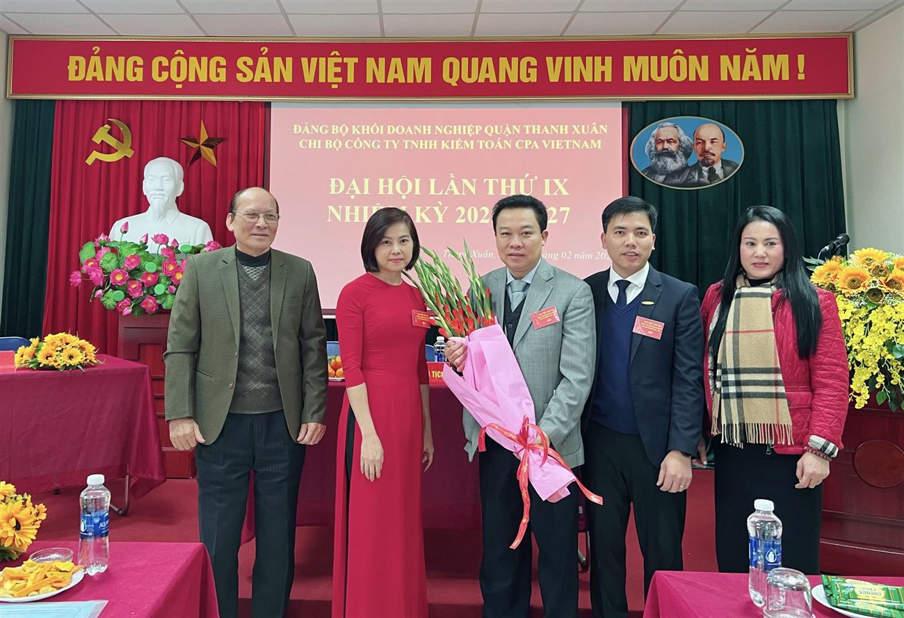 Chi bộ Công ty TNHH Kiểm toán CPA VIETNAM tổ chức thành công Đại hội Khóa IX nhiệm kỳ 2025 - 2027
