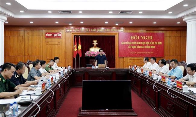 Lạng Sơn: Tập trung đẩy nhanh tiến độ thực hiện xây dựng Cửa khẩu thông minh