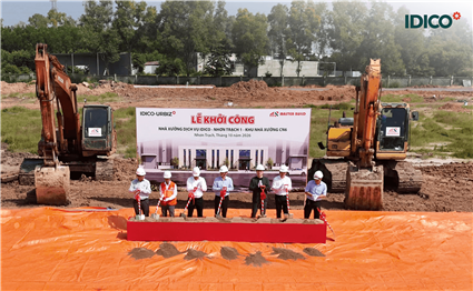 Groundbreaking Ceremony Held for IDICO Nhon Trach 1 Industrial Park Service Factory Project