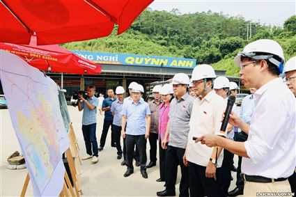 TEDI Participates in a Field Survey for the Bao Ha–Lai Chau Expressway Project
