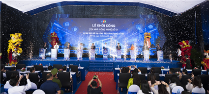 FPT breaks ground on $52 mln digital tech building in Western Hanoi