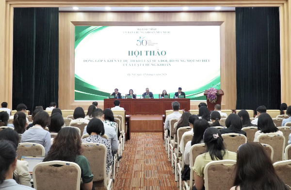 Sửa đổi Luật chứng khoán, bổ sung quy định về giao dịch điện tử, người hành nghề chứng khoán
