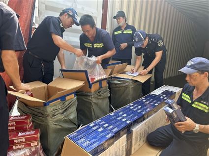 In the First Eight Months, Customs Authorities Handle More Than 267,000 Smuggled Tobacco Products