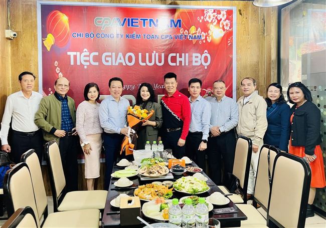 CPA VIETNAM tổ chức tiệc giao lưu chi bộ