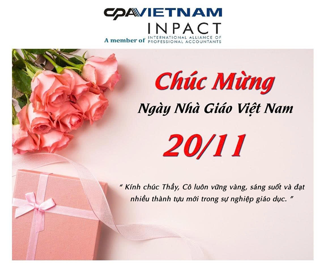 CHÚC MỪNG NGÀY NHÀ GIÁO VIỆT NAM 20-11