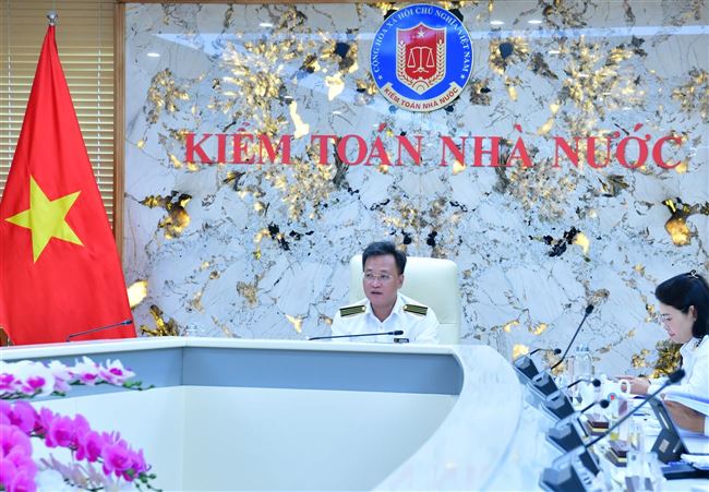 Đồng chí Nguyễn Hữu Nghĩa chủ trì Hội nghị Ban Thường vụ Đảng ủy Kiểm toán nhà nước