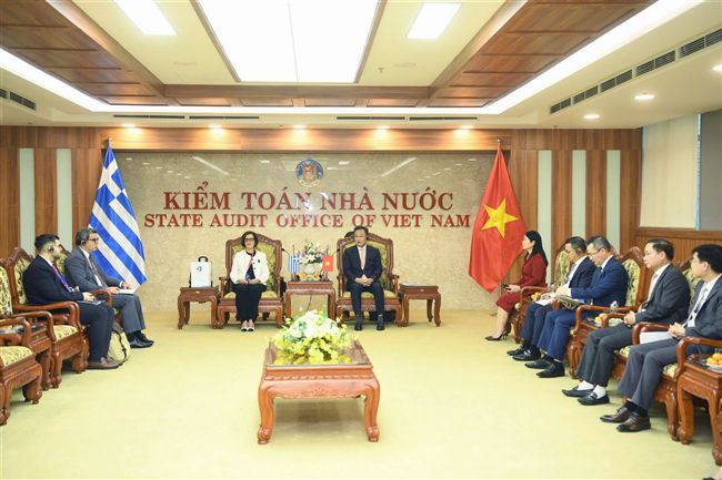 Thúc đẩy hợp tác thực chất giữa Kiểm toán nhà nước Việt Nam và Tòa Thẩm kế Hy Lạp