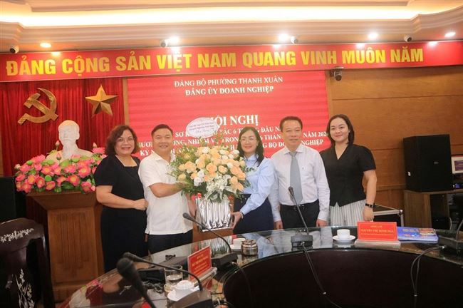 Đảng bộ Doanh nghiệp phường Thanh Xuân: Lan tỏa văn hóa doanh nghiệp từ sức mạnh của tổ chức Đảng