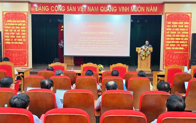 Tập trung hoàn thành kế hoạch kiểm toán với chất lượng, hiệu quả cao nhất