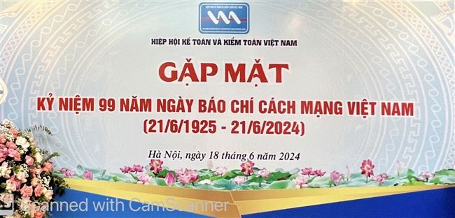 Ông Nguyễn Phú Hà - Chủ tịch HĐTV CPA VIETNAM tham dự buổi gặp mặt kỷ niệm 99 năm Ngày Báo chí cách mạng Việt Nam