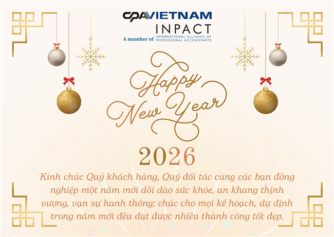 CPA VIETNAM Chúc mừng năm mới 2026