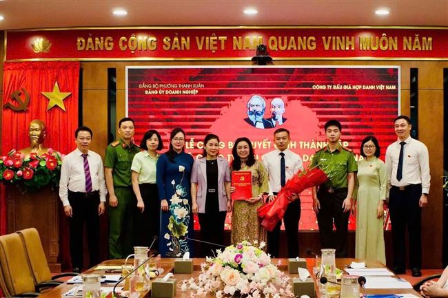 Ông Nguyễn Phú Hà - Phó Bí thư Đảng bộ Doanh nghiệp phường Thanh Xuân, Chủ tịch HĐTV CPA VIETNAM tham dự Hội nghị Đảng bộ Doanh nghiệp phường Thanh Xuân