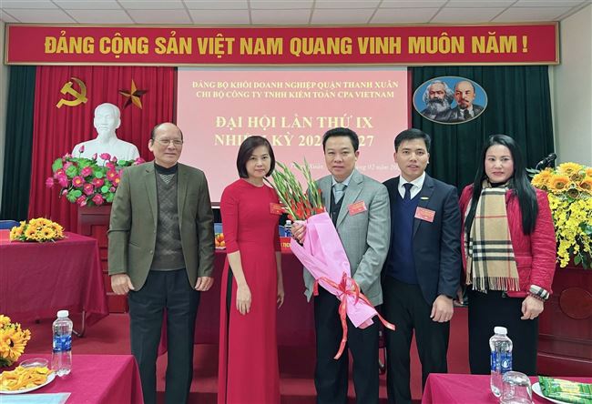 Chi bộ Công ty TNHH Kiểm toán CPA VIETNAM tổ chức thành công Đại hội Khóa IX nhiệm kỳ 2025 - 2027