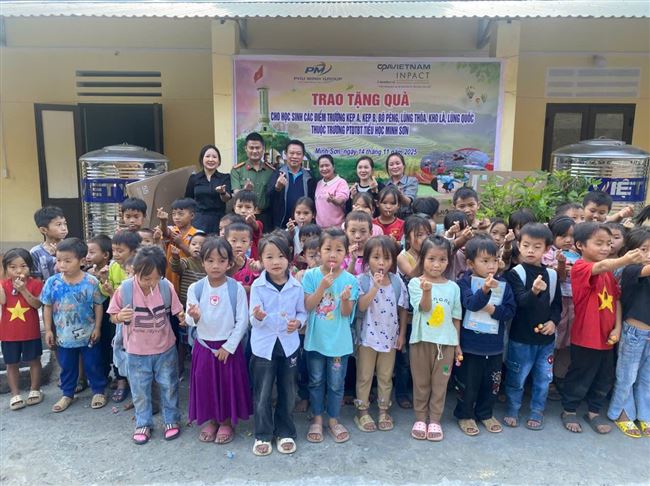 CPA VIETNAM tham gia chương trình thiện nguyện tại huyện Bắc Mê, tỉnh Hà Giang